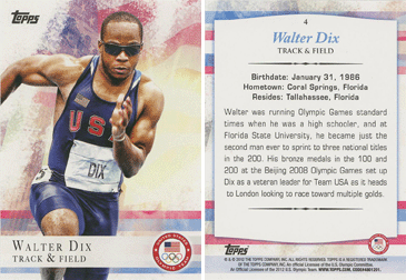 2012 U.S. Olympic Team and Olympic Hopefuls (Topps), 2012