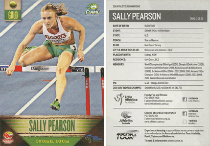 2011 Athletics Champions (Athletics Australia) - Sally Pearson