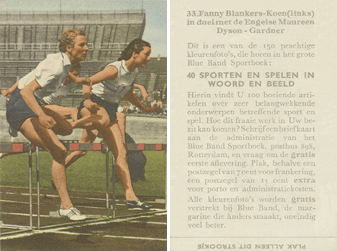 40 Sporten en Spelen in Woord en Beeld (Blue Band) - Fanny Blankers-Koen