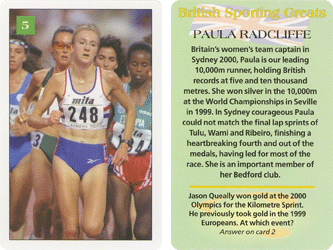 British Sporting Greats - Paula Radcliffe