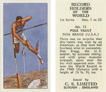 Record Holders of the World (Comet Sweets Limited) - Don Bragg