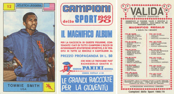 Panini Campioni Dello Sport 1969-70 - Tommie Smith