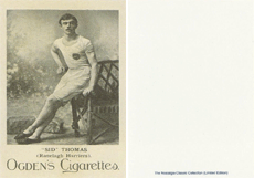Cricketers & Sportsmen - Sid Thomas
