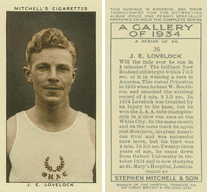 A Gallery of 1934 (Stephen Mitchell & Son) - Jack Lovelock