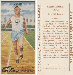 Leichtathletik, Serie 725 (Gartmann) - Arthur Jonath