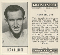 Giants in Sport (Barratt) - Herb Elliott