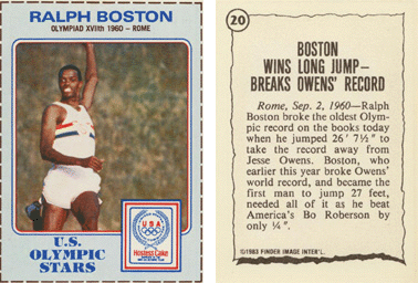 U.S. Olympic Stars (Hostess) - Ralph Boston