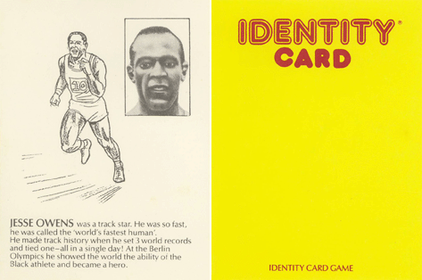 Identity Card Game - Jesse Owens