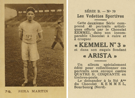 Les Vedettes Sportives (Chocolat Kemmel)