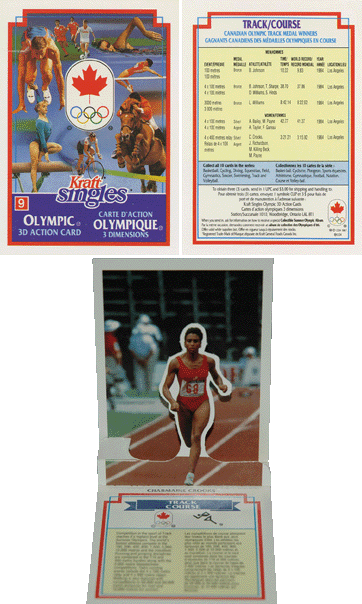 Olympic 3D Action (Kraft) - Charmaine Crooks