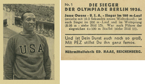 Die Sieger der Olympiade Berlin 1936 - Jesse Owens