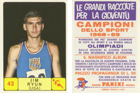 Panini Campioni Dello Sport 1968-69 - Jim Ryun