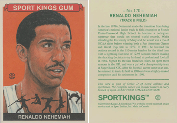 Sport Kings, Series D, 2010 - Renaldo Nehemiah