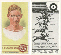Spot the Winner (Godfrey Phillips) - Sydney Wooderson