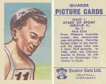 Stars of Sport (Quaker Picture Cards)