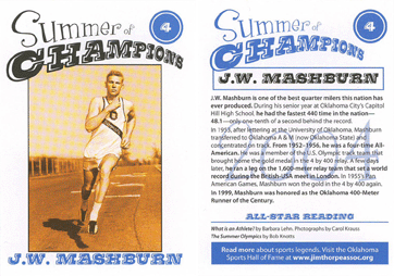 Summer of Champions - J.W. Mashburn