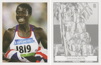 Team GB 19 Golds - Beijing 2008 - Christine Ohuruogu