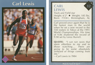 Tuff Stuff - Carl Lewis
