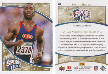Upper Deck Heroes (Upper Deck) 2009 - Michael Johnson