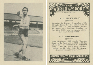 World of Sport (African Tobacco Ltd.) - Prendergast