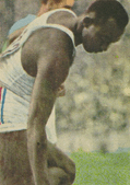 Figurinhas das Olimpiadas (Revista Mickey), 1968 - Jesse Owens